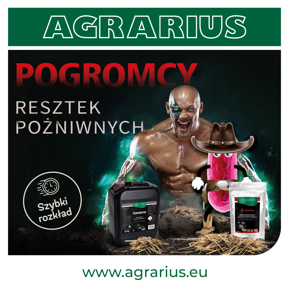 GS Pabianice Agrarius pogromcy resztek pożniwnych bi słoma full terminator