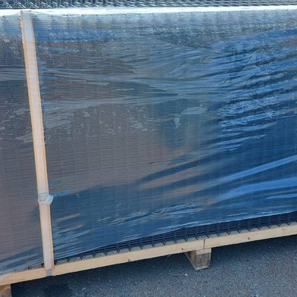 GS Pabianice ogrodzenia panel ogrodzeniowy slupek do panela ogrodzeniowego grafitowy zielony ocynk